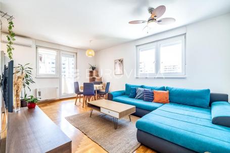 Zagreb, Pešćenica, dvosoban stan 60 m² s loggiom
