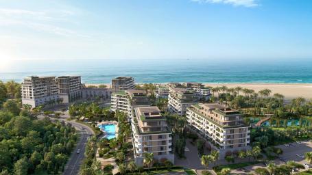 Studio apartman u luksuznom kompleksu – objekat A, prva linija mora, Ulcinj (Velika Plaža)