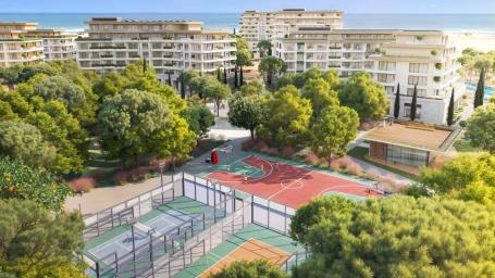 Jednosoban stan u luksuznom kompleksu – objekat A, prva linija mora, Ulcinj (Velika Plaža)