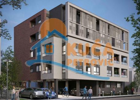 Lux  novogradnja, naselje Duvanište,  dvoiposoban stan 56.3m2 sa dvorištem 60.33m2, prizemlje