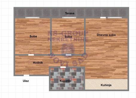 Dvoiposoban stan na Klisi, 58m2
