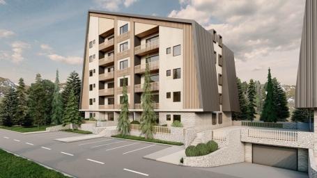 Apartments in a new residential and business complex in the center, 
