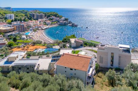 One-bedroom apartment with an open sea view, Przno