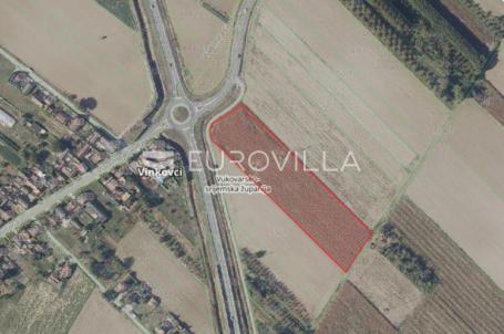 Vinkovci, Mirkovci, poljoprivredno zemljište 10.953 m² uz obilaznicu, investicijski potencijal