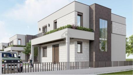 Luksuzna vila 222m2 u izgradnji na placu 500m2, Gornja Gorica - Podgorica