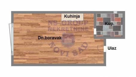 Garsonjera 27m2, Lipov gaj