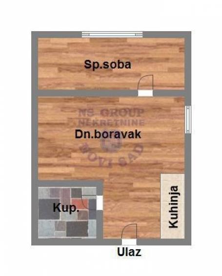 Jednoiposoban stan na Adicama 33m2