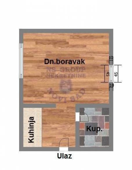 Garsonjera na Adicama, 26m2