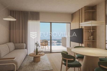 Istra, Umag, Green Tower Residence, dvosoban apartman s terasom na 3. katu