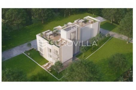 Sveti Petar na Moru, Biograd na moru, Dvoetažni stan S5 površine od 70,86 m² s vrtom od 55 m²