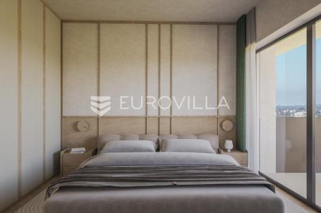 Istra, Umag, Green Tower Residence, trosoban apartman s terasom na 3. katu