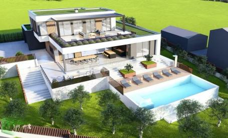 PROJEKT PREKRASNA VILA S BAZENOM RTINA 