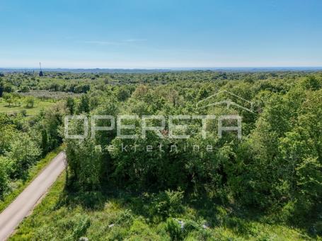 Istra, Lovreč – Građevinsko zemljište Lovreč te 830 m² s pogledom na more