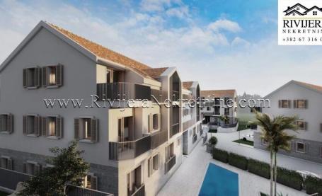 Na prodaju jednosoban stan sa pogledom na more Risan Kotor