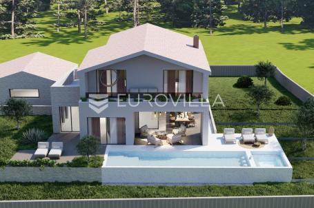 Istra, Tinjan, građevinsko zemljište s građevinskom dozvolom
