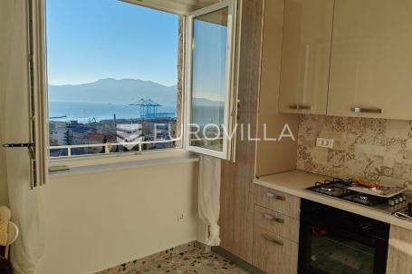 Rijeka, Belveder, NAJAM, dvosoban stan od 53 m² s prekrasnim pogledom na Kvarner