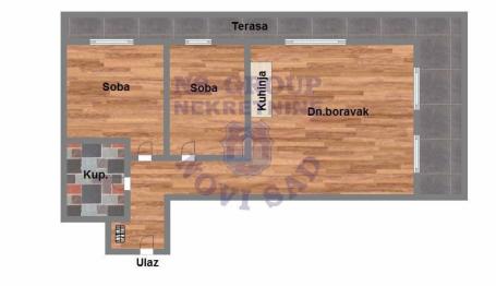 Trosoban stan fenomenalnog rasporeda