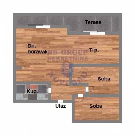 Prodaje se odličan, trosoban stan na Adicama u izgradnji!!!