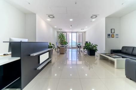 Modern office space in TQ Plaza Budva with sea view