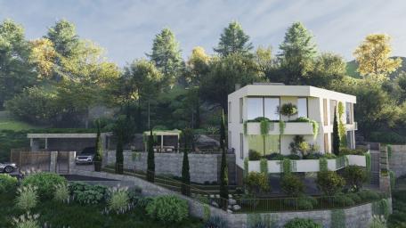 Luxury villa with panoramic views over Porto Montenegro
