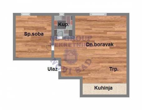 39m2 Dvosoban stan u izgradnji na Adicama