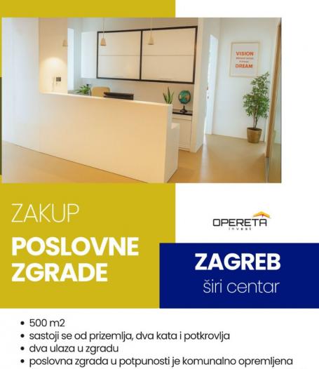 Najam, Poslovna zgrada, Centar, Centar, 580m2