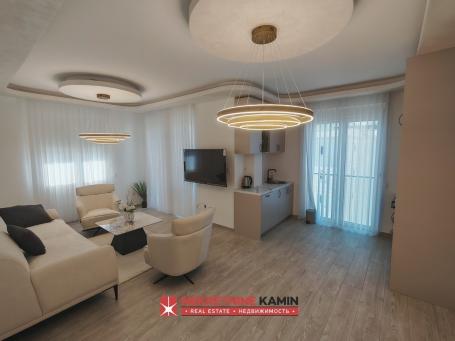 Luksuzno opremljen dvosoban stan u novoj zgradi, Budva, Bečići