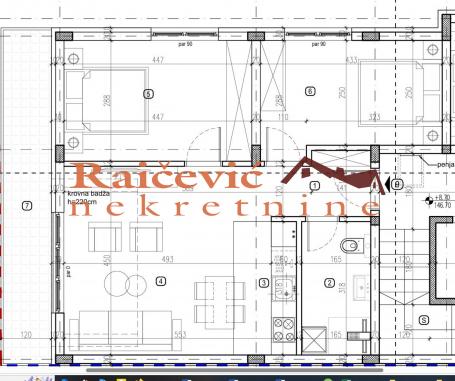 NOVI BEOGRAD LEKINO BRDO 66m2 , T ,230895e