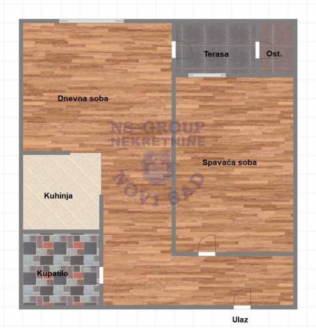 Jednoiposoban stan na Telepu 40m2