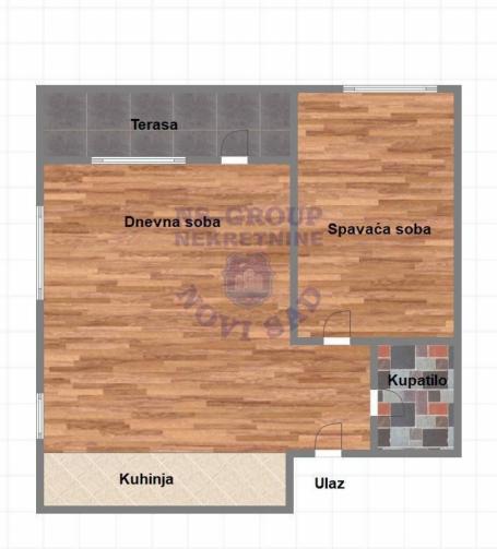 41m2 U izgradnji na Bulevaru Patrijarha Pavla 