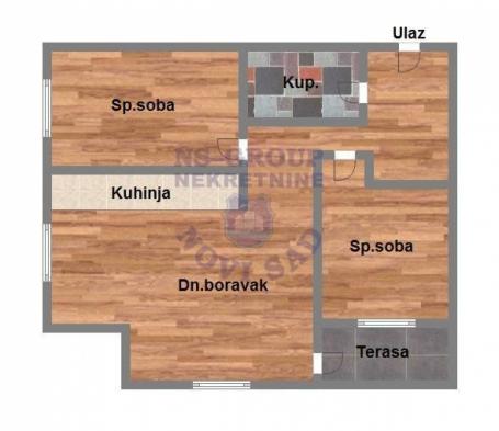 Dvoiposoban stan na Telepu, 57m2
