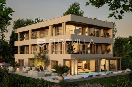 Istra, Umag okolica, atraktivno građevinsko zemljište s luksuznim projektom i građevinskom dozvolom