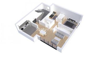 Futog-Prazan Trosoban stan 65 m2 sa Gratis Krovnom Terasom-Zakupnina 400e-065/385 8880