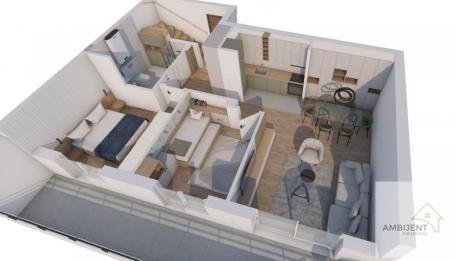 Penthouse duplex, Zemun, 107m2