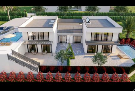 KRK, BRZAC - VILLA S BAZENOM I KROVNOM TERASOM BLIZU MORA