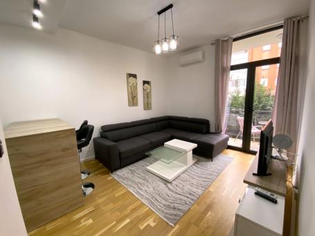 Jednosoban namješten stan, 36m2, Blok 9, Podgorica