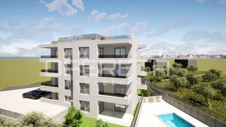 Okrug Gornji / otok Čiovo – S12 Penthouse novogradnja s bazenom