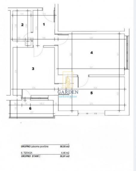 Renoviran dvoiposoban stan Karaburma