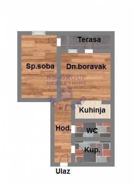 Dvosoban stan u izgradnji!