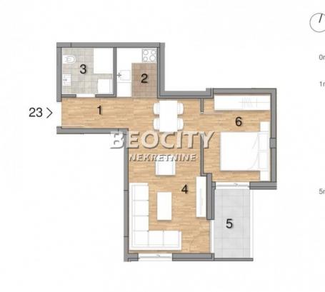 Novi Sad, Telep, , 2.0, 44m2, 126355EUR