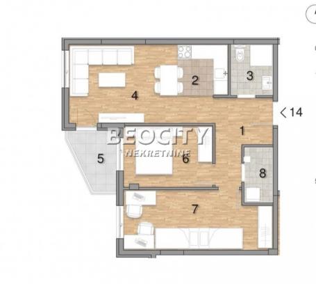 Novi Sad, Telep, , 3.0, 66m2, 180550EUR