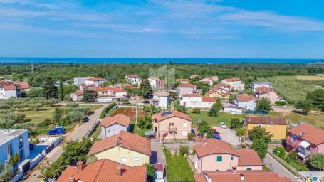Umag, okolica, građevinsko zemljište sa započetom gradnjom!