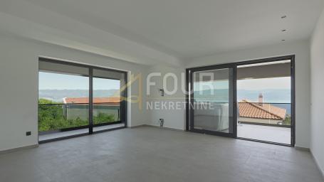 Otok Krk, Vrbnik, novogradnja, 142m2, 3s+db, terasa i 2 balkona