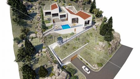 Luksuzna vila modernog dizajna prvi red do mora, Starigrad Paklenica, 450m2 

