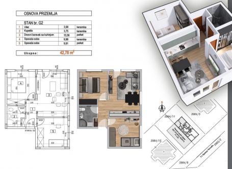NOVI SAD - ADICE - 42.78 m2