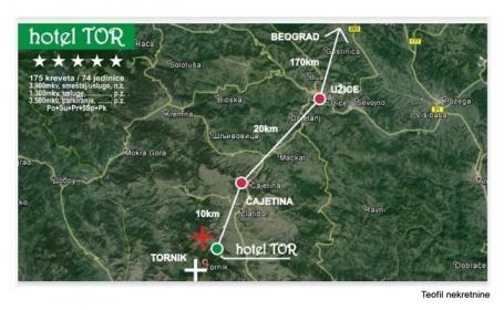 ZLATIBOR ZLATIBOR 3500m2 , 550000e