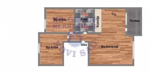 Trosoban stan na Klisi, 65m2