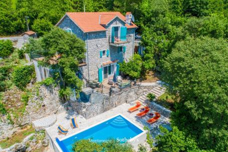 Renovated stone house, Milovici, Tivat