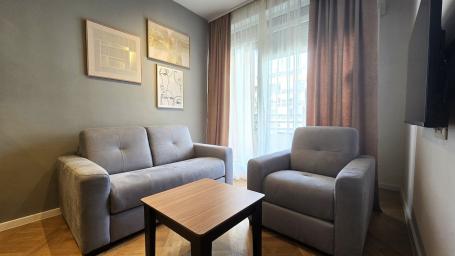 Jednosoban namješten stan, 38m2, Preko Morače, Podgorica