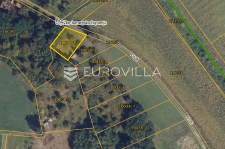 Đakovo, Pisak, građevinsko zemljište 496 m²